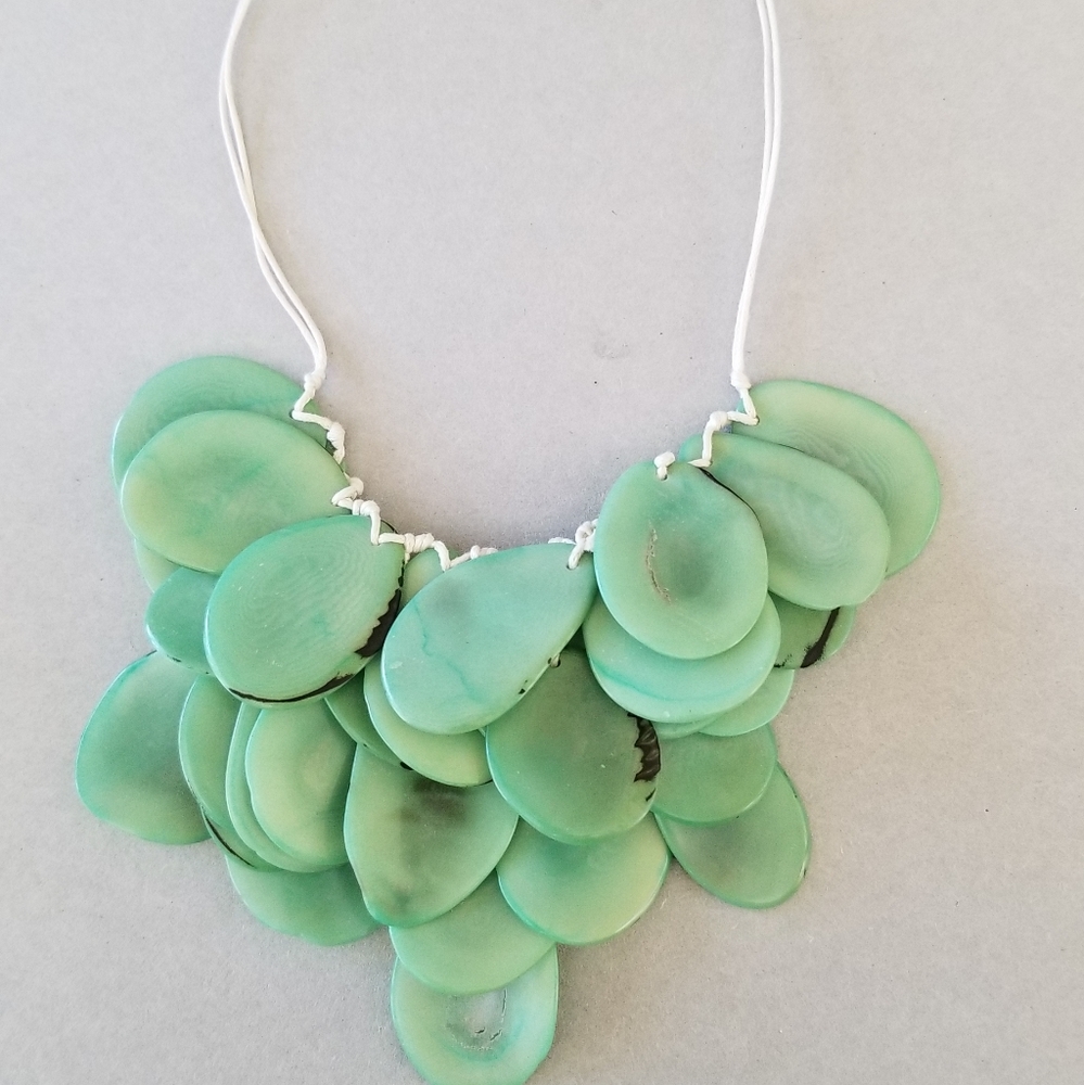 Tagua Lluvia Necklace